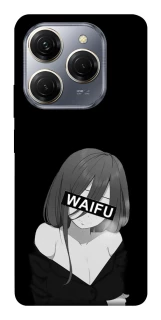 Чехол на TECNO Spark 20 Pro Waifu фото 1 из 1