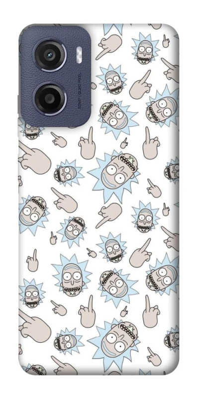 Чохол на Motorola Moto E15 Rick and Morty style фото 1 з 1