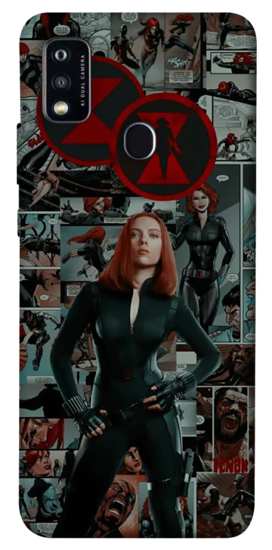 Чохол на ZTE Blade A51 Black Widow фото 1 з 1