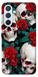 Чохол на Samsung Galaxy A54 5G skull and rose фото 1 з 1
