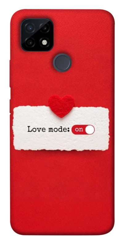 Чохол на Realme C21Y Love Mode ON фото 1 з 1