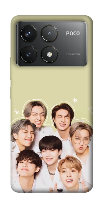 Чохол на Xiaomi Poco F6 Pro BTS v2 фото 1 з 1