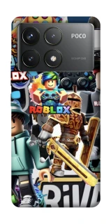 Чохол на Xiaomi Poco F6 Pro Roblox collage ver.1 фото 1 з 1