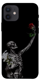 Чехол на Apple iPhone 12 (6.1") Skeleton vs Rose фото 1 из 1