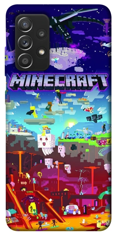 Чохол на Samsung Galaxy A52 4G / A52 5G Minecraft world фото 1 з 1