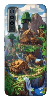 Чохол на TECNO Camon 17 Minecraft universe фото 1 з 1