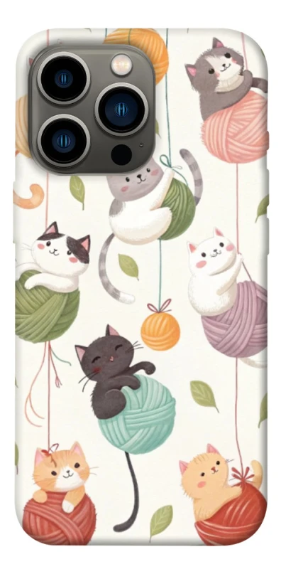Чехол на Apple iPhone 13 Pro (6.1") Funny Kittens фото 1 из 1