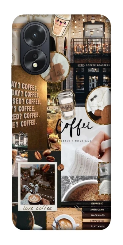 Чехол на Oppo A38 Coffee vibes фото 1 из 1