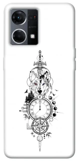 Чехол на Oppo Reno 7 4G Tattoo ver.8 фото 1 из 1