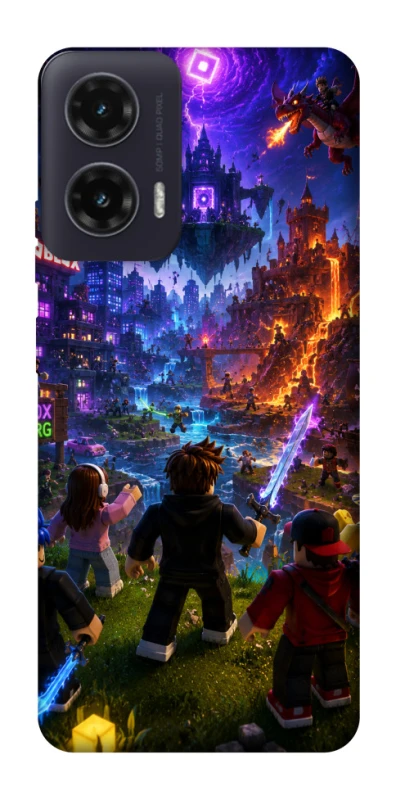 Чохол на Motorola Moto G35 Roblox aesthetics ver.12 фото 1 з 1