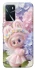 Чохол на Oppo A16s / A16 Labubu & Flowers ver.1 фото 1 з 1