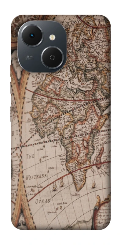 Чехол на TECNO Spark 40C Карта путешествий фото 1 из 1