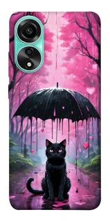 Чохол на Oppo A78 4G Black cat фото 1 з 1