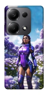 Чохол на Xiaomi Redmi Note 13 Pro 4G Cyber space girl ver.4 фото 1 з 1