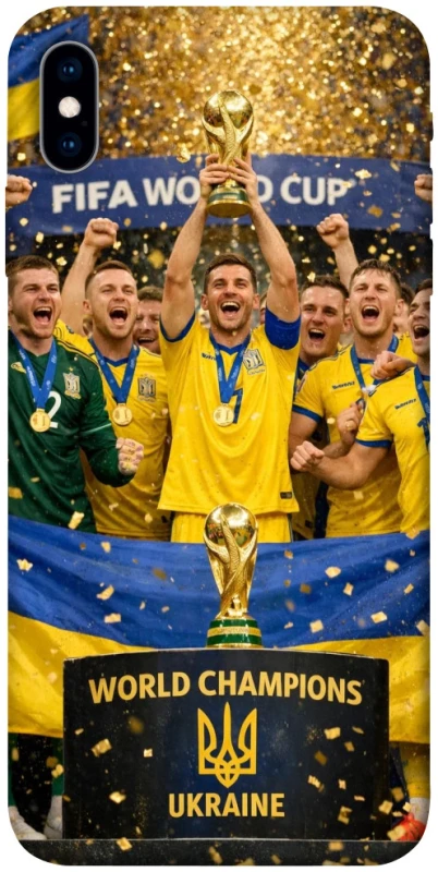 Чехол на Apple iPhone X (5.8") UA-Football ver.5 фото 1 из 1