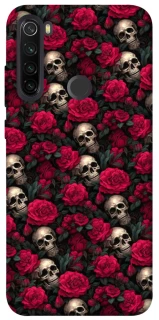 Чохол на Xiaomi Redmi Note 8T Черепа та рози фото 1 з 1