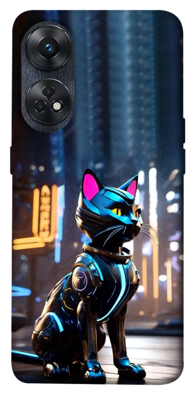 Чохол на Oppo Reno 8T 4G Cyber cat фото 1 з 1