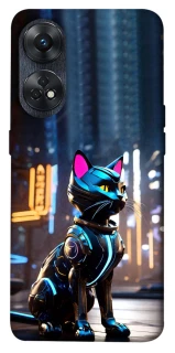 Чохол на Oppo Reno 8T 4G Cyber cat фото 1 з 1