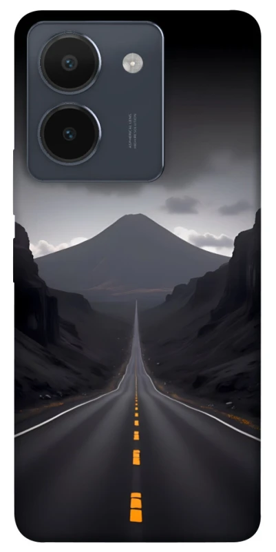 Чехол на Vivo Y36 Black mountains фото 1 из 1