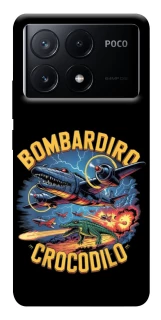 Чехол на Xiaomi Poco X6 Bombardino Crocodilo v2 фото 1 из 1
