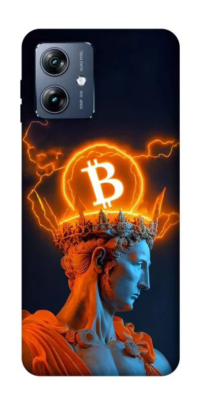Чохол на Motorola Moto G54 Power Bitcoin God фото 1 з 1
