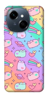 Чехол на TECNO Spark Go 1 Cat Cute фото 1 из 1