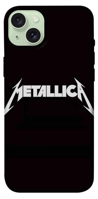 Чохол на Apple iPhone 15 Plus (6.7") Metallica logo фото 1 з 1