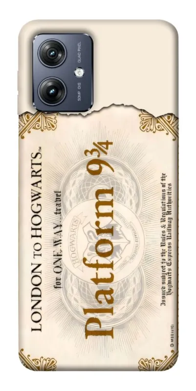 Чехол на Motorola Moto G54 Ticket 9-3/4 фото 1 из 1