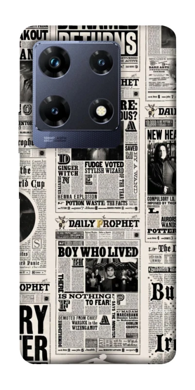Чехол на Infinix Note 30 Pro Harry Potter newspaper фото 1 из 1
