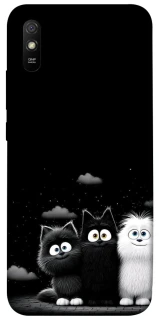Чохол на Xiaomi Redmi 9A Three Cats фото 1 з 1
