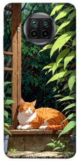 Чохол на Xiaomi Mi 10T Lite / Redmi Note 9 Pro 5G red cat фото 1 з 1