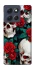 Чохол на Motorola Moto G86 Power skull and rose фото 1 з 1