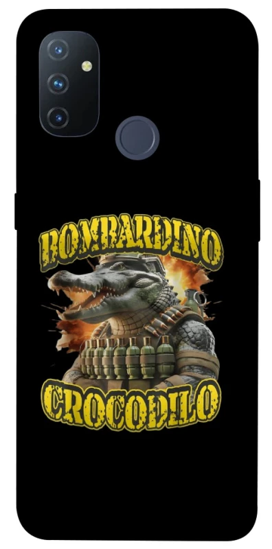 Чохол на OnePlus Nord N100 Bombardino Crocodilo фото 1 з 1