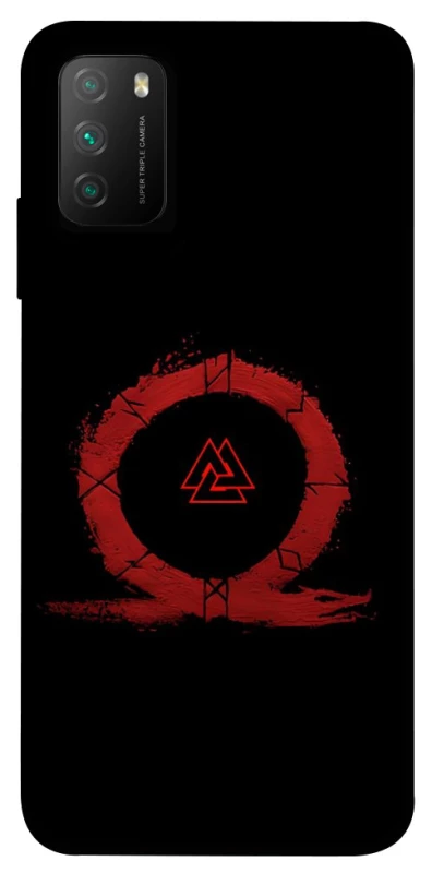 Чехол на Xiaomi Poco M3 Валькнут v2 фото 1 из 1