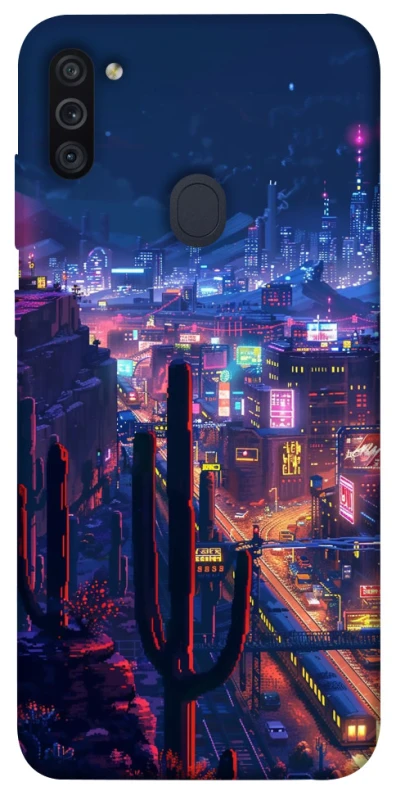 Чохол на Samsung Galaxy M11 Night city фото 1 з 1