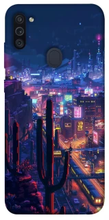 Чехол на Samsung Galaxy M11 Night city фото 1 из 1