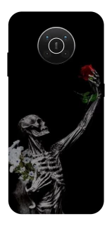 Чехол на Nokia X10 / X20 Skeleton vs Rose фото 1 из 1
