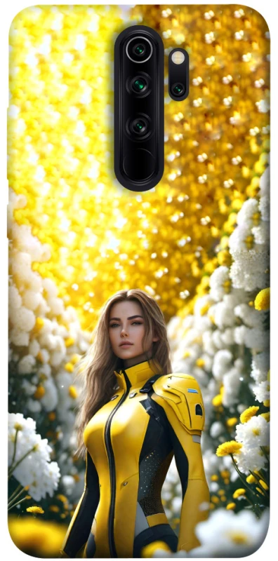 Чохол на Xiaomi Redmi Note 8 Pro Cyber space girl ver.2 фото 1 з 1