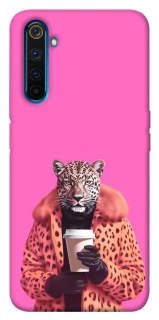 Чохол на Realme 6 Pro Леопард з кавою фото 1 з 1