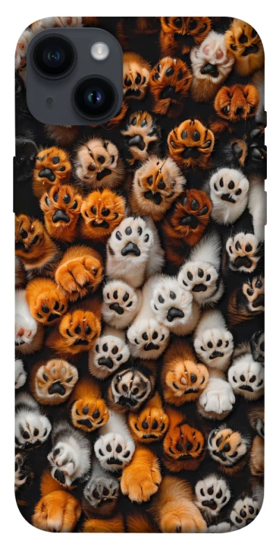 Чохол на Apple iPhone 14 Plus (6.7") Сat paws фото 1 з 1