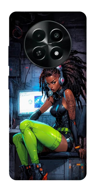 Чохол на Realme Narzo 70x Cyber girl фото 1 з 1