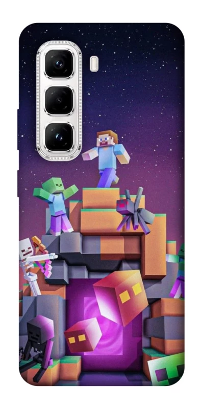 Чохол на Infinix Hot 50 Pro Minecraft aesthetics фото 1 з 1