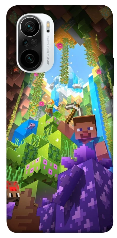 Чохол на Xiaomi Redmi K40 / K40 Pro / K40 Pro+ / Poco F3 Minecraft forever фото 1 з 1