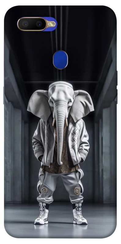 Чохол на Oppo A5s Слон v2 фото 1 з 1