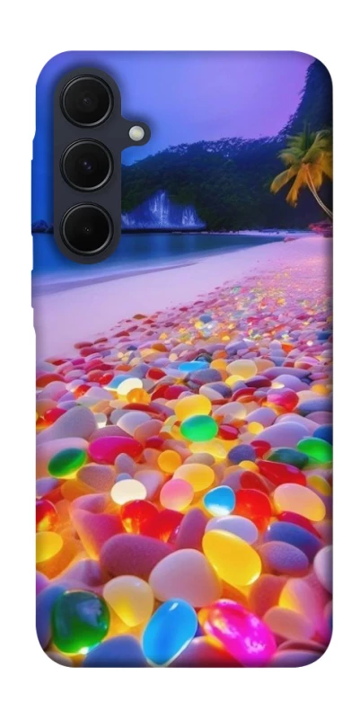 Чохол на Samsung Galaxy A35 Каміння світиться на березі фото 1 з 1