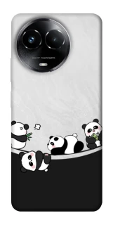 Чохол на Realme C67 4G Four pandas фото 1 з 1