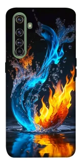 Чехол на Realme X50 Pro Water And Fire фото 1 из 1