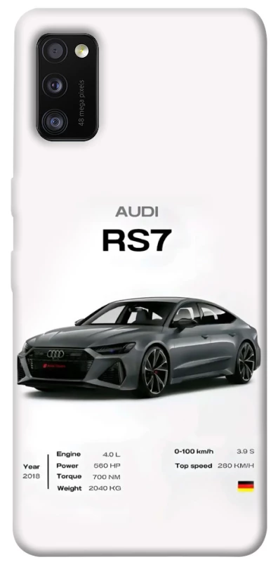 Чохол на Samsung Galaxy A41 Audi RS7 фото 1 з 1