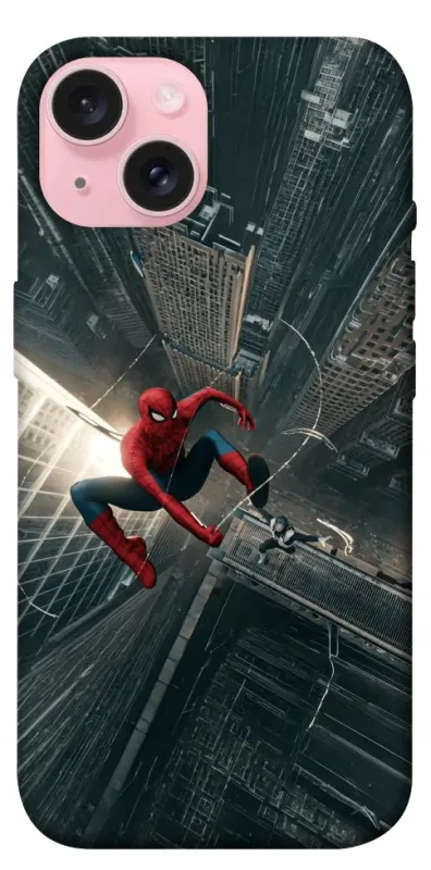 Чехол на Apple iPhone 15 (6.1") Spider Man ver.4 фото 1 из 1