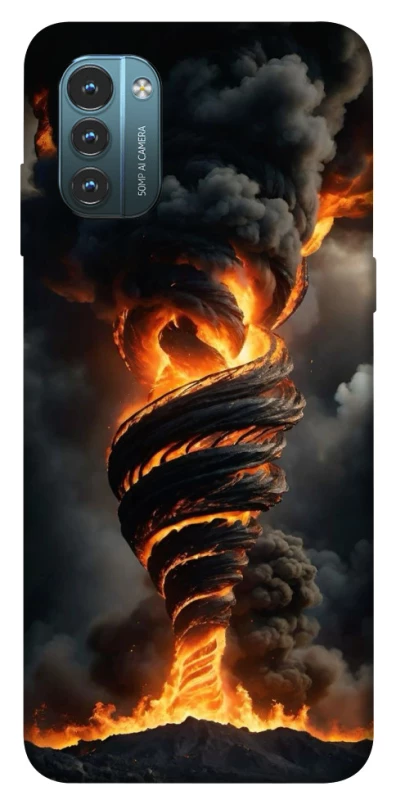 Чохол на Nokia G21 Вогняний торнадо фото 1 з 1